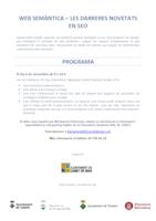 Taller web semàntica programa - novembre 2017