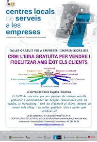 Cartell taller crm - setembre 2017