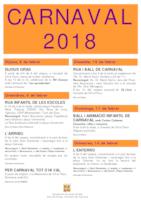 Cartell Carnaval - 2018