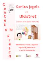 cartell contes a la fresca - 26/07/2018