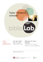 Cartell bibliolab ombres xineses - 2018