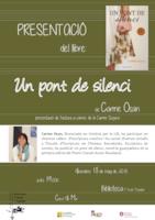 Cartell llibre carme oscan - maig 2018