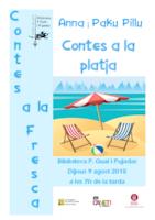 Cartell Contes a la fresca - 09 agost 2018