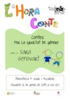 Cartell hora del conte - gener 2019