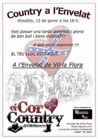 Cartell Country a l'envelat - gener 2018