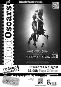 Cartell cinema a la fresca 3/08/2018
