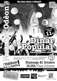 Cartell festa odèon - 2018