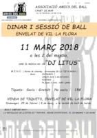 Cartell dinar amcis del ball - març 2018