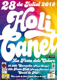 Cartell Festa Holi - 2018