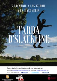 Tarda d'Slackline - abril 2018