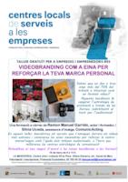 Cartell taller videobranding - març 2018