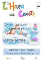 Cartell hora conte - maig 2018