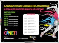 cartell campionat escolar 2019