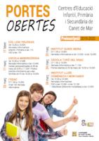 Cartell portes obertes 2019-2020