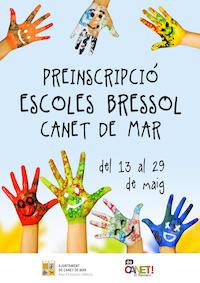 Cartell preinscripcions escoles bressol - 2019