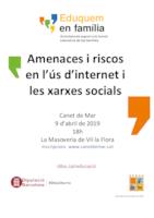 Cartell taller amenaces i riscos - abril 2019
