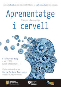 Cartell taller aprenentatge - maig 2019
