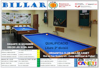 Cartell campionat billar - 2019