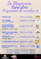 Cartell activitats joventut - novembre