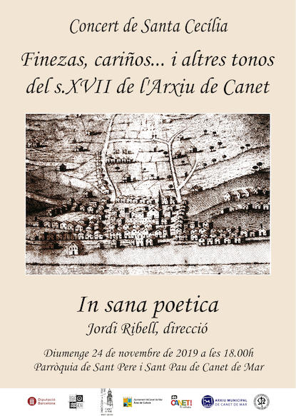 2019 concert cartell Sta Cec&iacute;lia