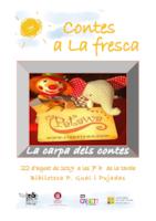 Cartell contes a la fresca - 2019