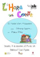 Cartell hora del conte - desembre 2019