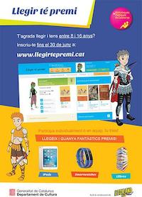 Cartell llegir t&eacute; premi - 2019