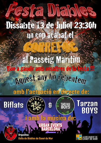 Cartell Festa Diables