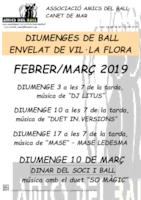 Cartell amics del ball - març 2019