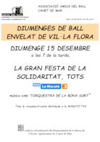 Cartell amics del ball - Marató 2019