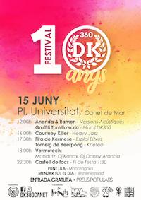 Cartell Dekaa 10 anys