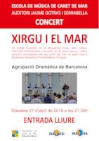 Cartell concert Xirgu - abril 2019