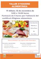 Cartell higiene alimentària - novembre 2019