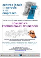 Cartell taller comunica't