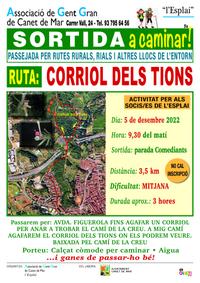 Cartell sortida 05/12