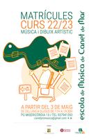 Cartell matrícules escola de música 22-23