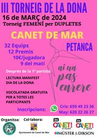 Cartell torneig petanca