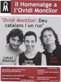 cartell homenatge a l'Ovidi Monllor