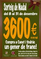 Cartell sorteig de nadal