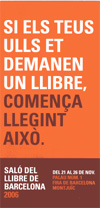 cartell del sal&oacute; del llibre de Barcelona