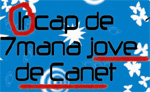 logo primer cap de setmana jove de Canet