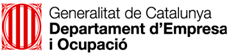 Logo departament d'Ocupació i empresa de la Generalitat de Catalunya