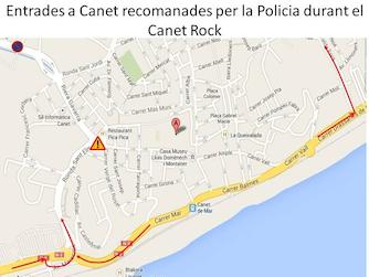 entrades mobilitat - Canet rock - 2016