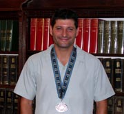 David Díaz (policia) medalla