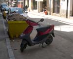 moto al carrer