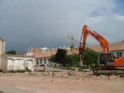 Obres aparcament soterrani riera Gavarra