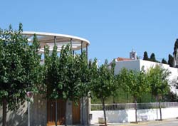 Vista cementiri i tanatori