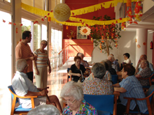 Hospital sala guarnida de festa 2006