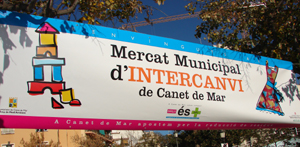 pancarta mercat d'intercanvi