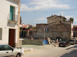 Entrada a l'aparcament riera Gavarra
